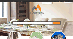 Desktop Screenshot of mccormickrealestateindiana.com